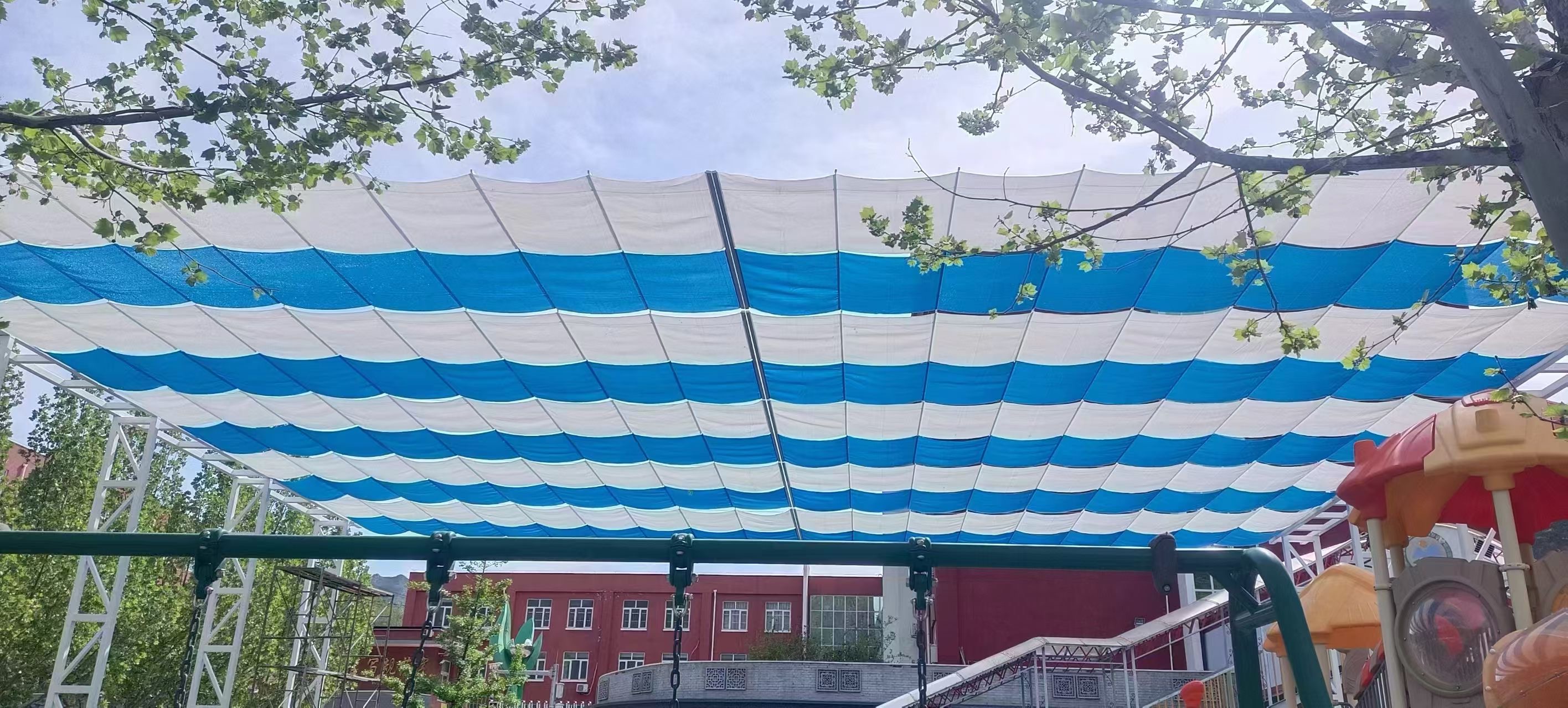 幼儿园老师 说 这个遮阳帘让夏日户外课太香了 户外活动孩子再也不怕晒了